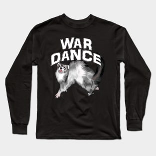 War Dance Cute Ferret Long Sleeve T-Shirt